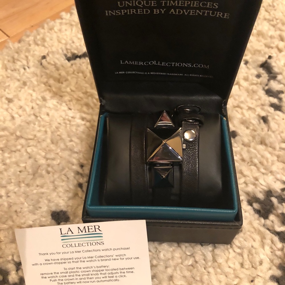La Mer Collections wrap watch